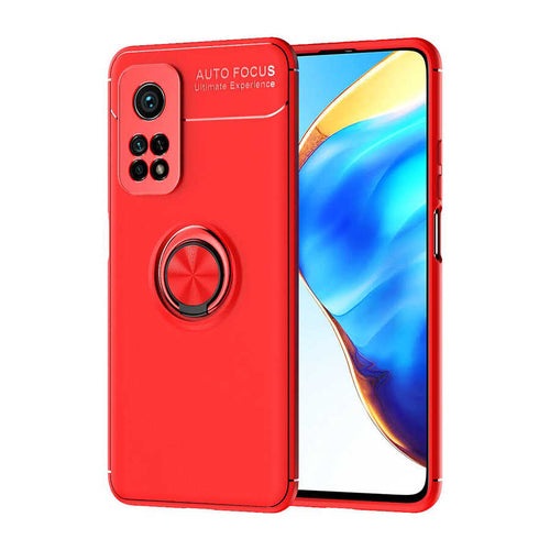 Xiaomi Mi 10T Pro 5G Kılıf Zore Ravel Silikon Kılıf - Kırmızı