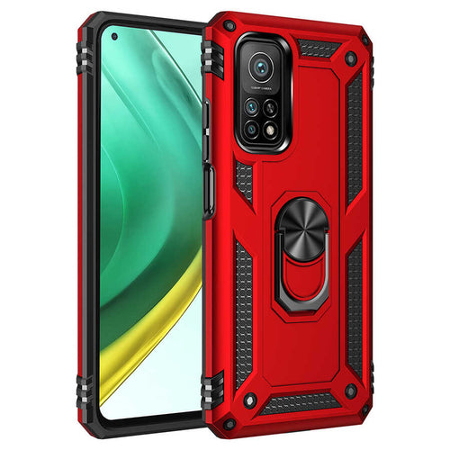 Xiaomi Mi 10T Pro 5G Kılıf Zore Vega Kılıf - Kırmızı