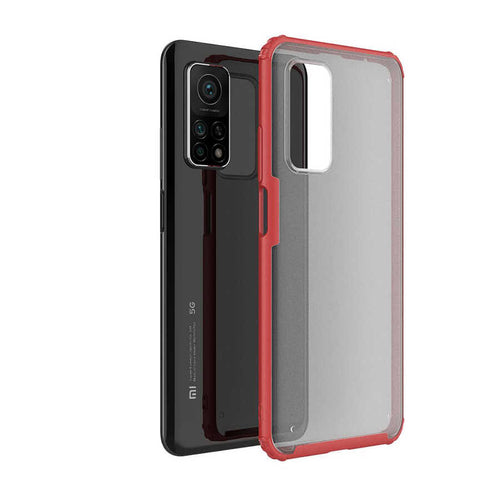 Xiaomi Mi 10T Pro 5G Kılıf Zore Volks Kılıf - Kırmızı