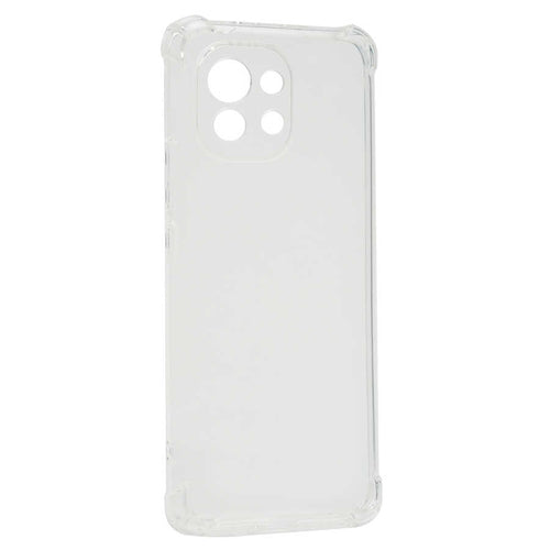 Xiaomi Mi 11 Kılıf Zore Kamera Korumalı Nitro Anti Shock Silikon - Renksiz