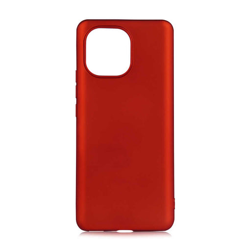 Xiaomi Mi 11 Kılıf Zore Premier Silikon Kılıf - Kırmızı