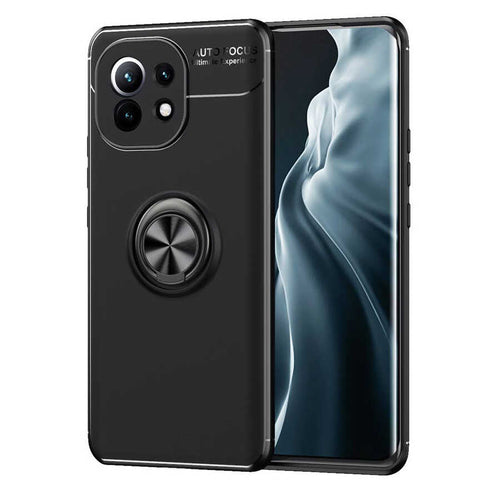 Xiaomi Mi 11 Kılıf Zore Ravel Silikon Kılıf - Siyah