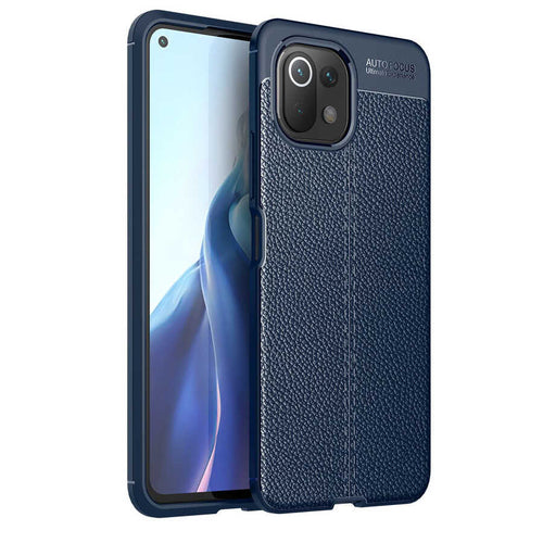 Xiaomi Mi 11 Lite Kılıf Zore Niss Silikon Kılıf - Lacivert