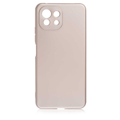 Xiaomi Mi 11 Lite Kılıf Zore Premier Silikon Kılıf - Gold