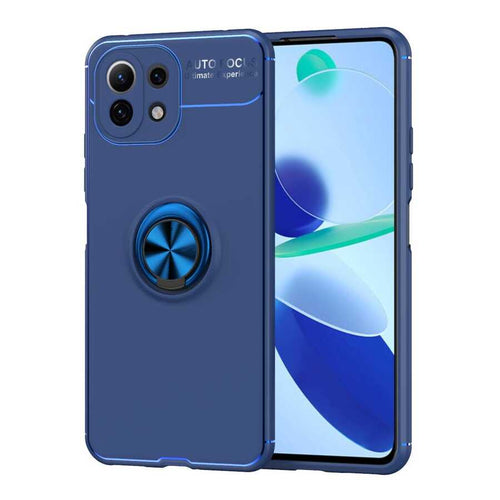 Xiaomi Mi 11 Lite Kılıf Zore Ravel Silikon Kılıf - Mavi