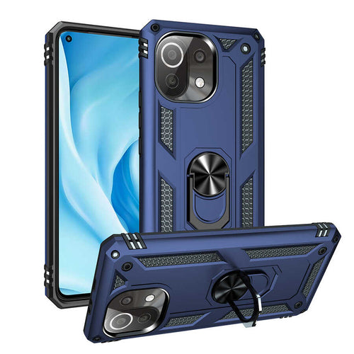 Xiaomi Mi 11 Lite Kılıf Zore Vega Kılıf - Mavi