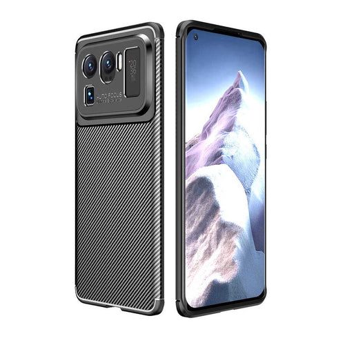 Xiaomi Mi 11 Ultra Kılıf Zore Negro Silikon Kılıf - Siyah