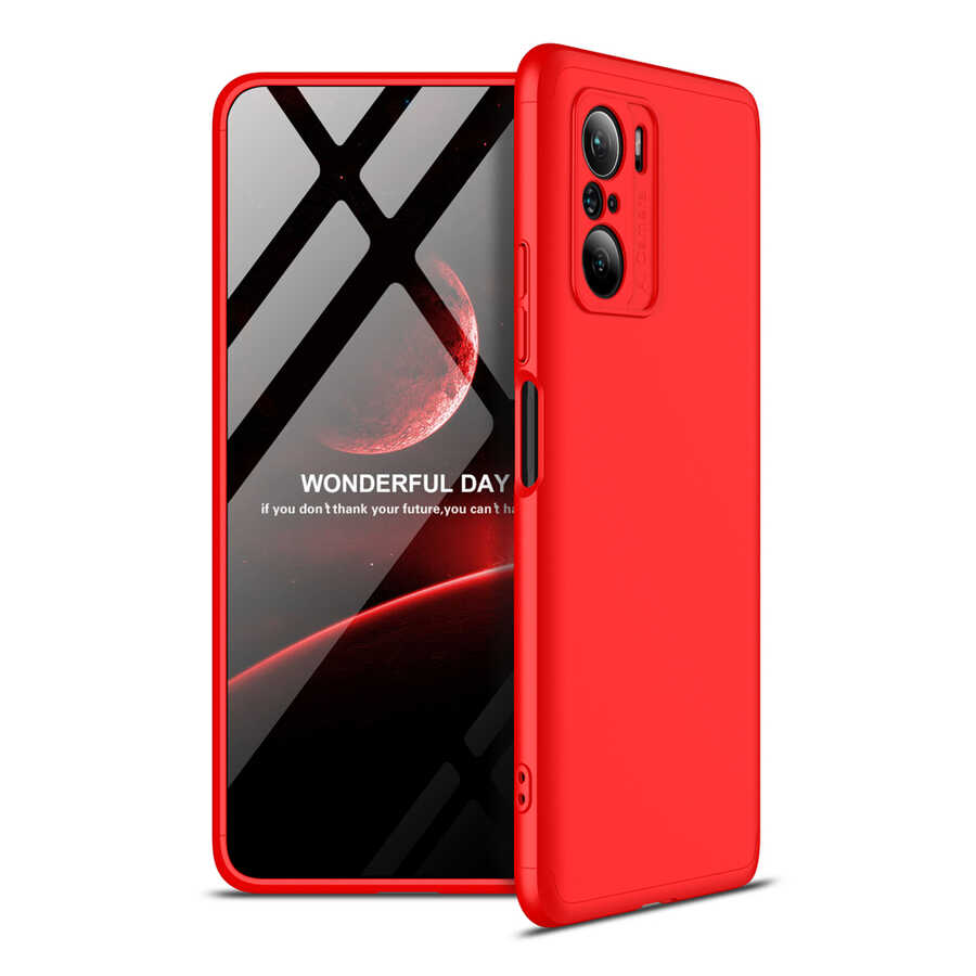 Xiaomi Mi 11İ Kılıf Zore Ays Kılıf - Kırmızı