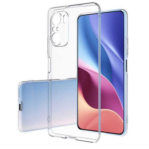 Xiaomi Mi 11İ Kılıf Zore Süper Silikon Kılıf - Renksiz