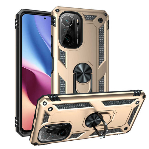 Xiaomi Mi 11İ Kılıf Zore Vega Kılıf - Gold