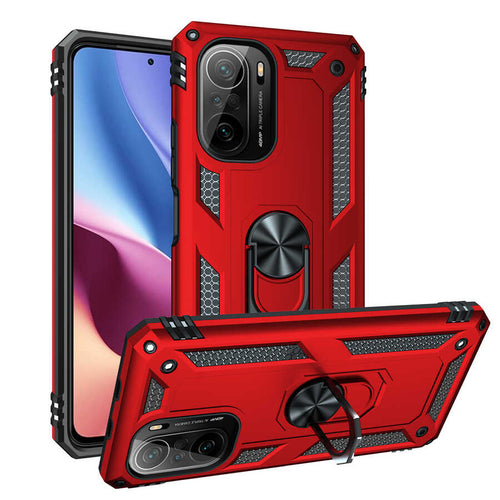 Xiaomi Mi 11İ Kılıf Zore Vega Kılıf - Kırmızı