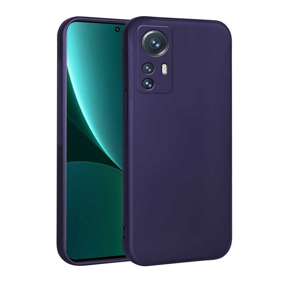 Xiaomi Mi 12 Lite Kılıf Zore Premier Silikon Kılıf - Lacivert