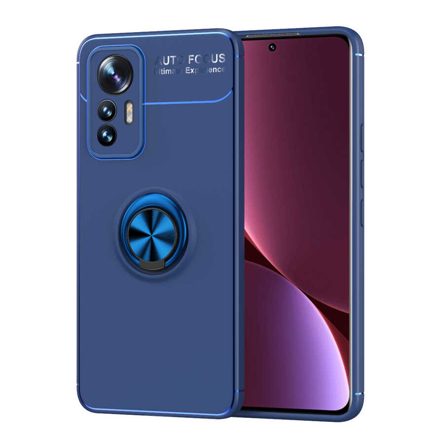 Xiaomi Mi 12 Lite Kılıf Zore Ravel Silikon Kılıf - Mavi