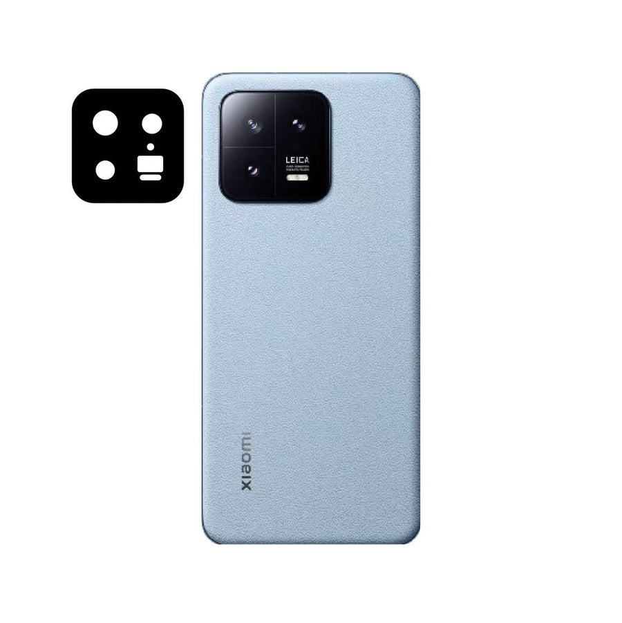 Xiaomi Mi 13 Zore 3D Kamera Camı - Siyah