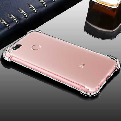 Xiaomi Mi 5X Kılıf Zore Nitro Anti Shock Silikon - Renksiz