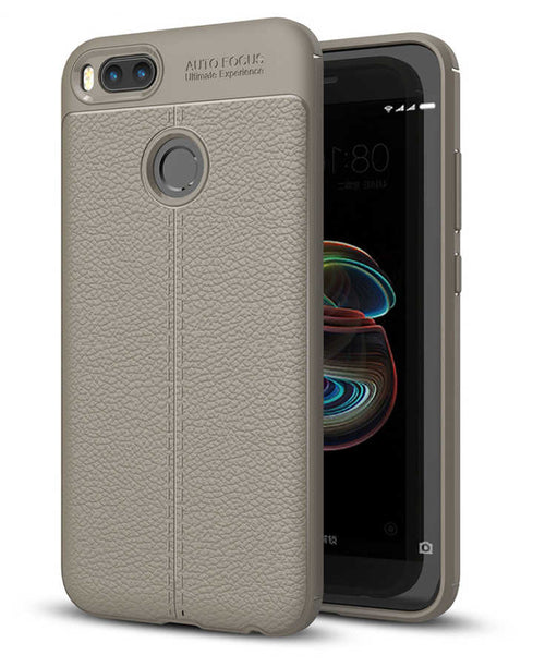 Xiaomi Mi 5x Kılıf Zore Niss Silikon Kılıf - Gri