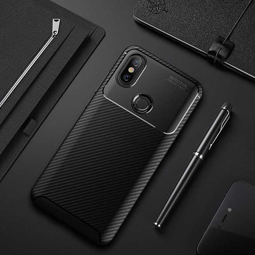 Xiaomi Mi 6X Kılıf Zore Negro Silikon Kılıf - Siyah