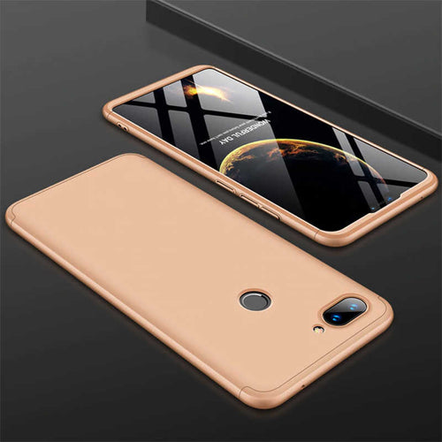 Xiaomi Mi 8 Lite Kılıf Zore Ays Kılıf - Gold
