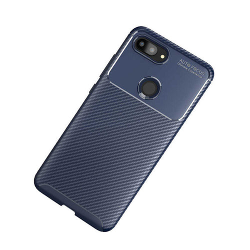 Xiaomi Mi 8 Lite Kılıf Zore Negro Silikon Kılıf - Lacivert