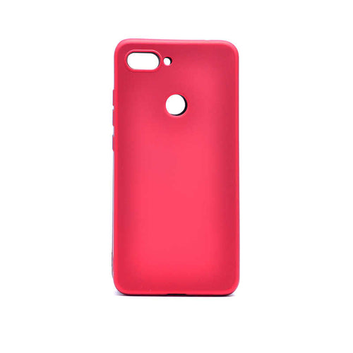 Xiaomi Mi 8 Lite Kılıf Zore Premier Silikon Kılıf - Kırmızı