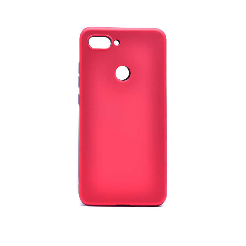Xiaomi Mi 8 Lite Kılıf Zore Premier Silikon Kılıf - Kırmızı