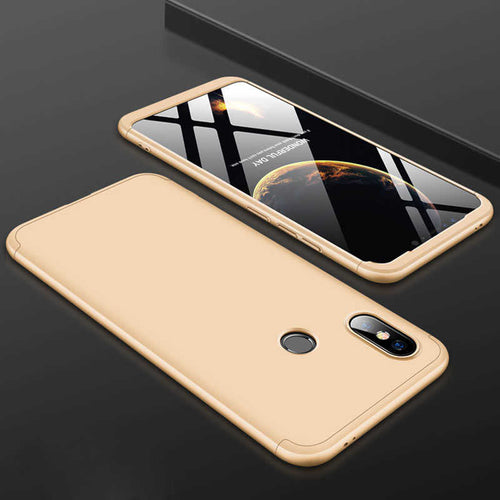 Xiaomi Mi 8 SE Kılıf Zore Ays Kılıf - Gold
