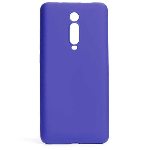 Xiaomi Mi 9T Kılıf Zore Premier Silikon Kılıf - Saks Mavi