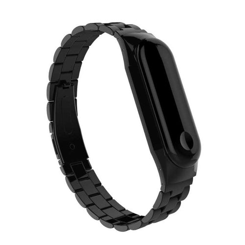 Xiaomi Mi Band 4 KRD-05 Metal Kordon - Siyah