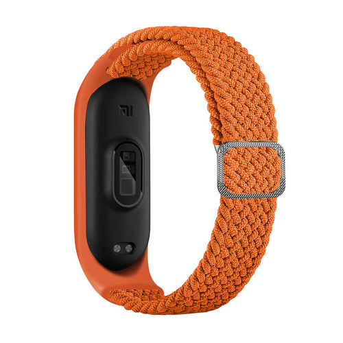 Xiaomi Mi Band 6 KRD-49 Örgü Kordon - Papaya