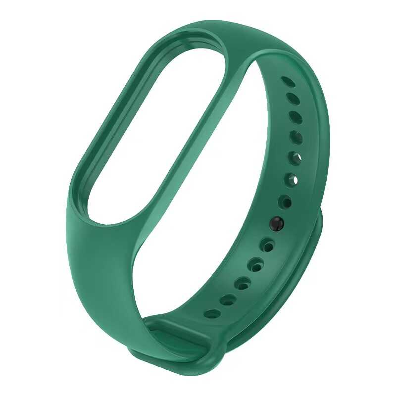 Xiaomi Mi Band 7 Zore Klasik Kordon - Deep Yeşil