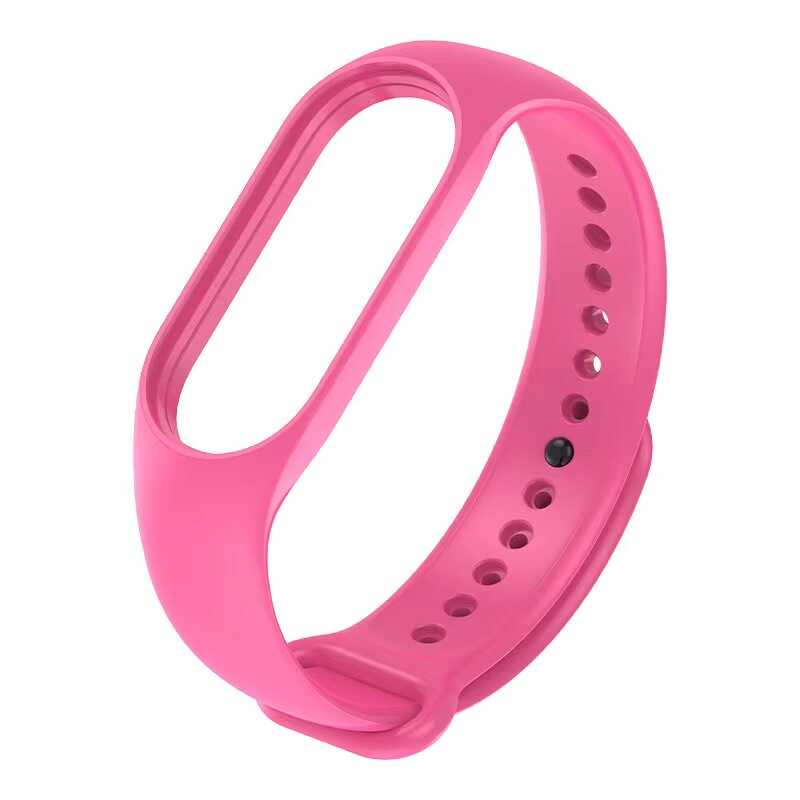 Xiaomi Mi Band 7 Zore Klasik Kordon - Pembe Koyu