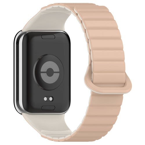 Xiaomi Mi Band 8 Pro Silikon Kordon Zore KRD-105 Strap Kayış - Pudra