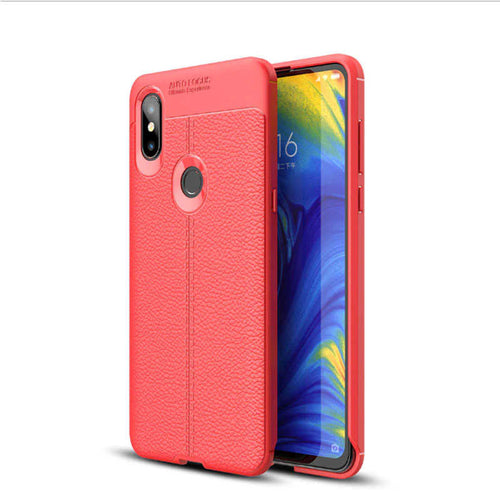 Xiaomi Mi Mix 3 Kılıf Zore Niss Silikon Kılıf - Kırmızı
