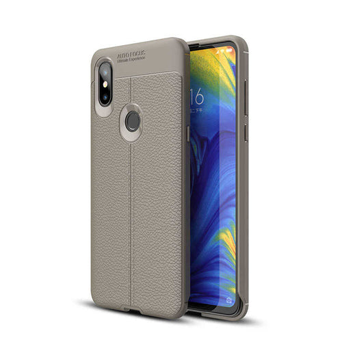 Xiaomi Mi Mix 3 Kılıf Zore Niss Silikon Kılıf - Gri