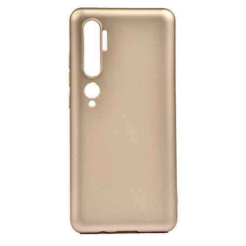 Xiaomi Mi Note 10 Kılıf Zore Premier Silikon Kılıf - Gold