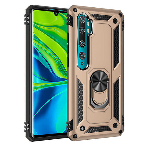 Xiaomi Mi Note 10 Kılıf Zore Vega Kılıf - Gold