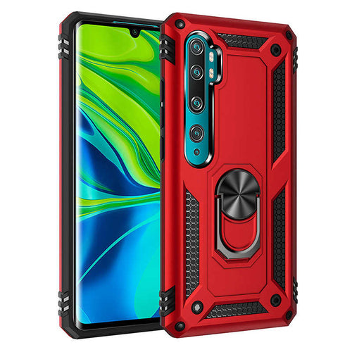 Xiaomi Mi Note 10 Kılıf Zore Vega Kılıf - Kırmızı