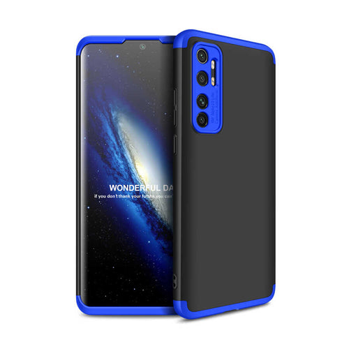Xiaomi Mi Note 10 Lite Kılıf Zore Ays Kılıf - Siyah-Mavi