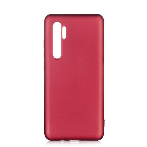 Xiaomi Mi Note 10 Lite Kılıf Zore Premier Silikon Kılıf - Mürdüm