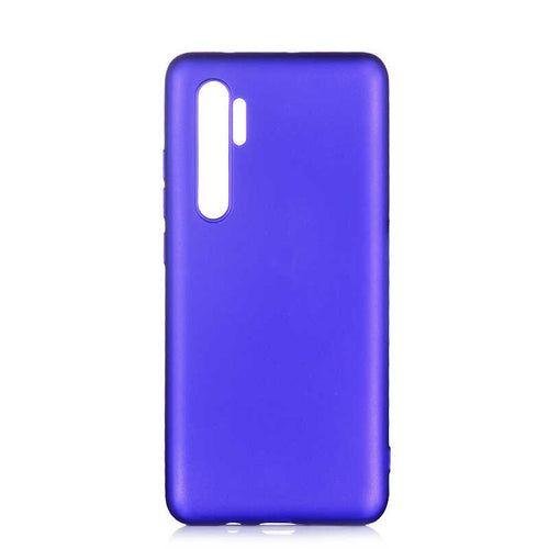Xiaomi Mi Note 10 Lite Kılıf Zore Premier Silikon Kılıf - Saks Mavi
