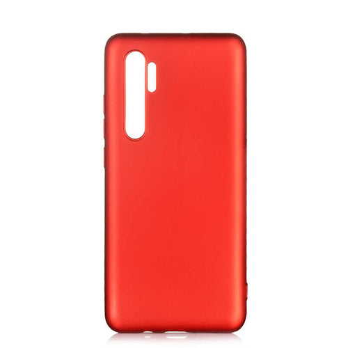 Xiaomi Mi Note 10 Lite Kılıf Zore Premier Silikon Kılıf - Kırmızı
