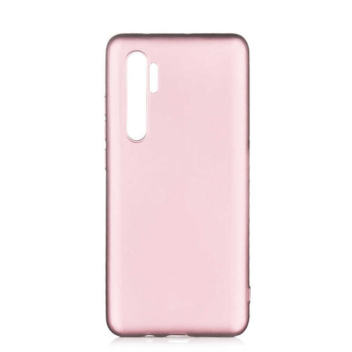Xiaomi Mi Note 10 Lite Kılıf Zore Premier Silikon Kılıf - Rose Gold