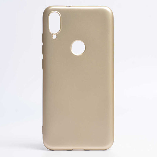 Xiaomi Mi Play Kılıf Zore Premier Silikon Kılıf - Gold