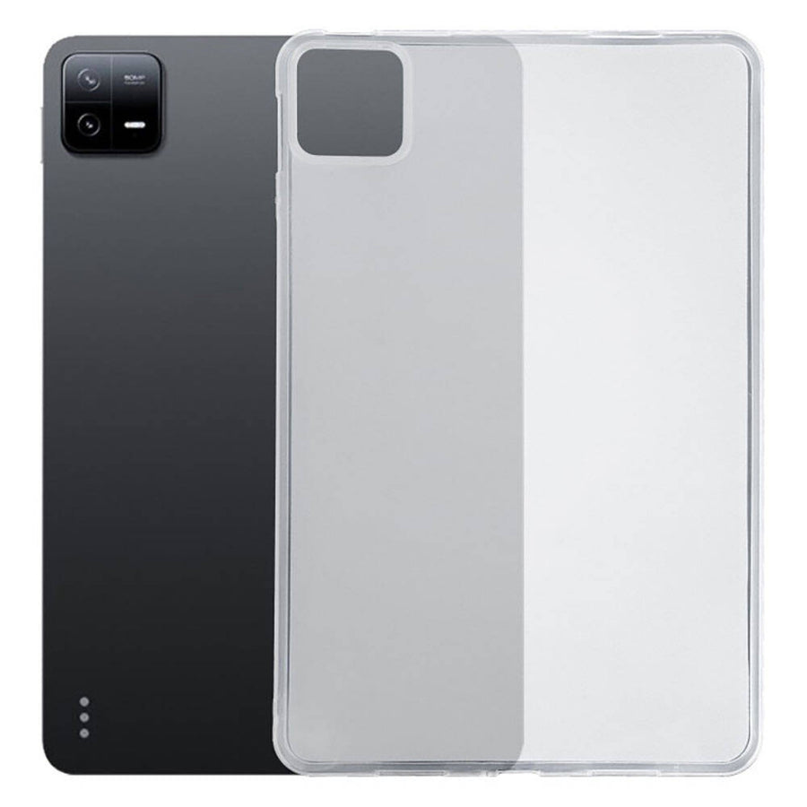 Xiaomi Pad 6 Kılıf Zore Tablet Süper Silikon Kılıf - Renksiz