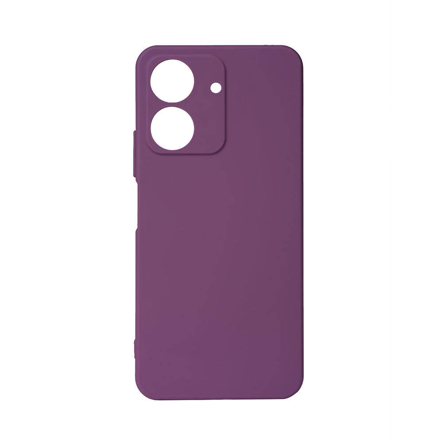 Xiaomi Poco C65 Kılıf Zore Biye Silikon - Mor