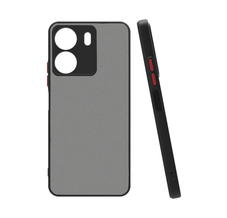 Xiaomi Poco C65 Kılıf Zore Hux Kılıf - Siyah