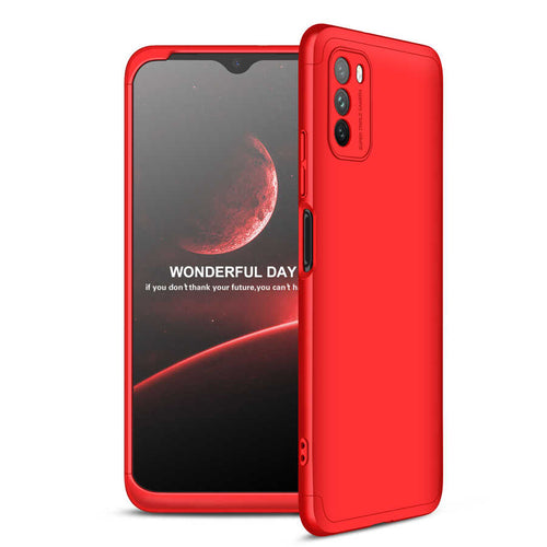 Xiaomi Poco M3 Kılıf Zore Ays Kılıf - Kırmızı