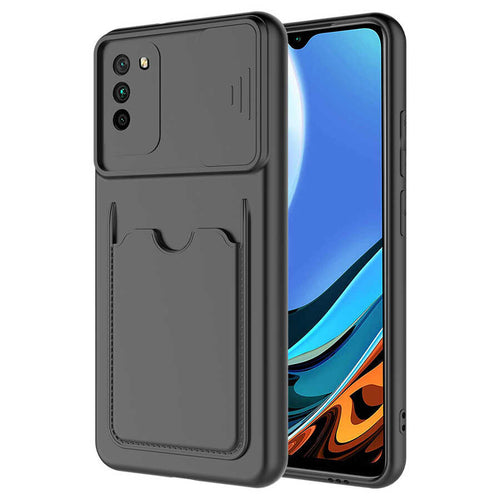 Xiaomi Poco M3 Kılıf ​Zore Kartix Kılıf - Siyah