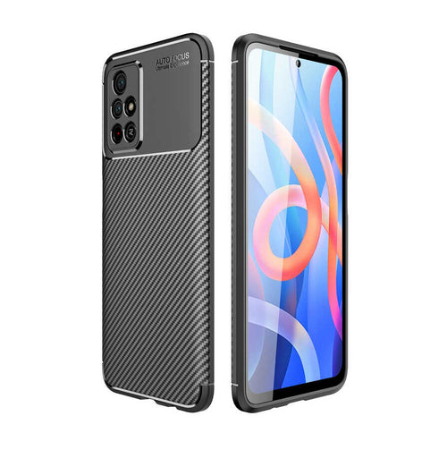 Xiaomi Poco M4 Pro 5G Kılıf Zore Negro Silikon Kılıf - Siyah
