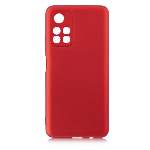 Xiaomi Poco M4 Pro 5G Kılıf Zore Premier Silikon Kılıf - Kırmızı
